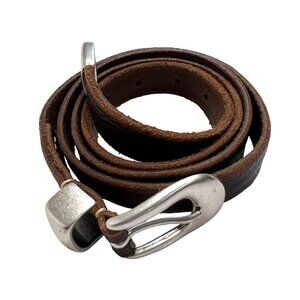 Our Legacy Leather Belt in Brown